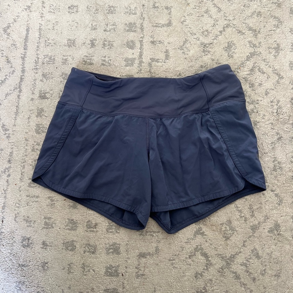 Lululemon Blue Running Shorts